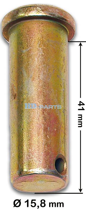 Палец тормоза 5/8 d=16мм Scania