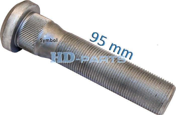 Болт колесный VOLVO M22х1,5 L=107,5/97мм