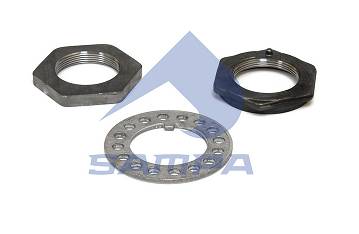 Гайка комплект внутр., наружняя, шайба