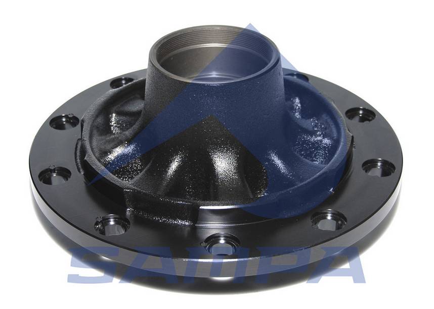 Ступица BPW колеса оси SN420,HS/HZ,6.5-9т (под подшипники 32310,33116,115х2х375мм) SAMPA