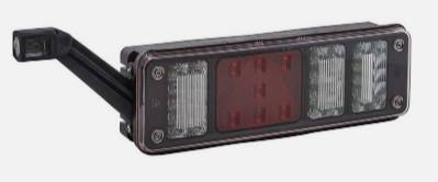 Фонарь задний UNIVERSAL, Krone New (24в) с разъемом EasyConn 7pin и габар. диодный Левый