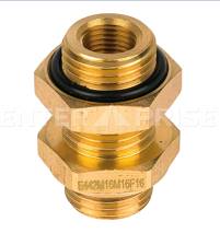 Переходник М16/М22 прямой с гайкой