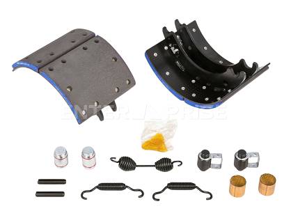 Колодки тормозная ROR TM 310x190 (с накладками и р/к) к-т на колесо