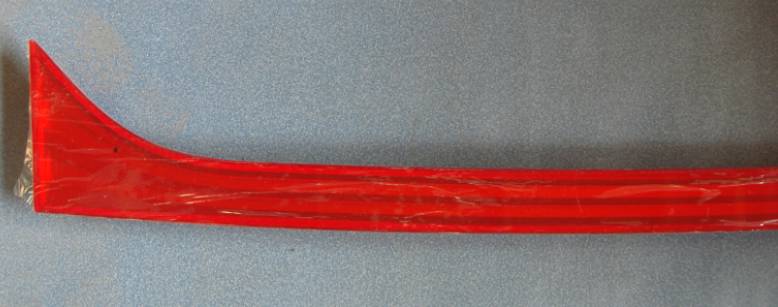 Задняя светоотражающая накладка левая